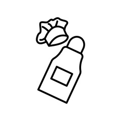 Apron icon design template SVG