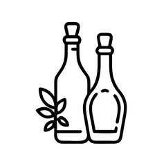 vinegar and oil