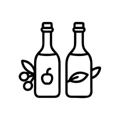 vinegar and oil