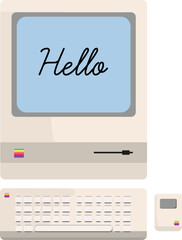 Las primeras computadoras Mac tenían una interfaz gráfica de usuario (GUI) y usaban un ratón.