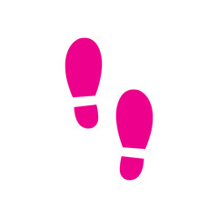 footprint sign