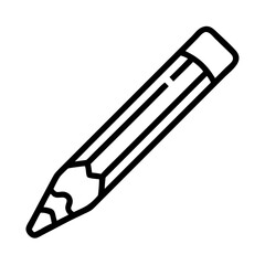 Pencil icons symbolize creativity and artistic expression. Essential for drawing, writing, and educational themes, these designs reflect the art of communication through simple tools.