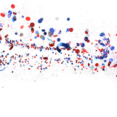 Confetti -  Independence Day background with Confetti.