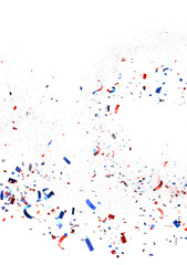 Confetti -  Independence Day background with Confetti.