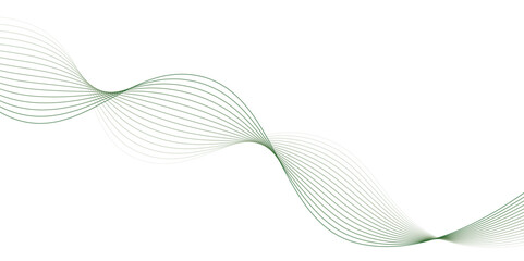 abstract background with green waves. Light cyberspace in a digital background. Abstract technology white wave. Connection big data