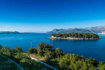 Insel bei Dubrovnik