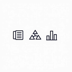 Startup and business strategy vector icons, outline style, editable stroke