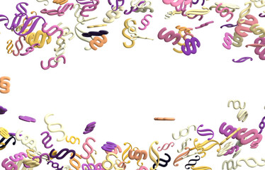 Law and Justice, with lots of copy space for your individual text