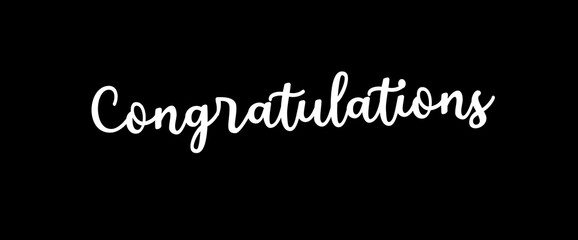 Congratulations quotes, typography, posters and other uses of fashion, art, designs for prints, posters, cards, t shirt, coffee mug hoodies etc.