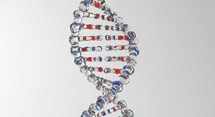DNA Molecule in 3D