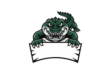  crocodile fierce illustration vector