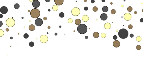 Glittering Triumph: Mind-Blowing 3D Illustration of gold  Confetti Celebration