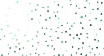  Colorful confetti on white background