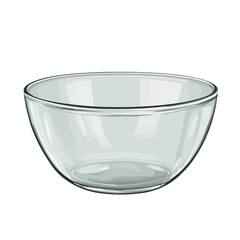 mixing bowl on a transparent background