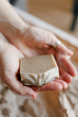 natural handmade craft soap with natural ingredients