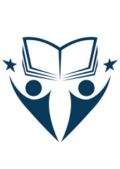 logo design with education theme