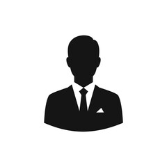 Business avatar vector icon