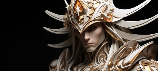 paper quilling High Elf, ai generative