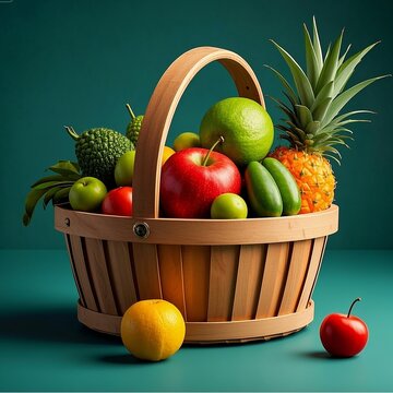 Beautiful furit basket image 