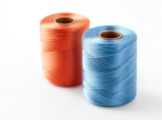 Spools of colorful thread