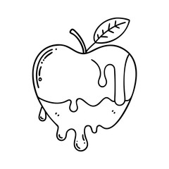 ice apple icon, ice apple vector illustration-simple illustration of ice apple, perfect for ice apple logos and icons