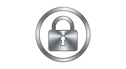 Isolated Padlock Icon