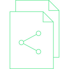 Lecture Sharing icon single vector illustration