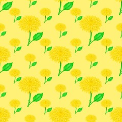 Obraz premium seamless floral pattern