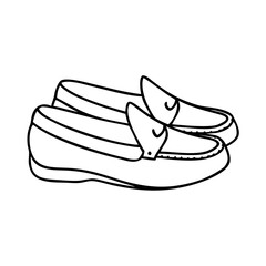 loafers icon, loafers vector illustration-simple illustration of loafers, perfect for loafers logos and icons