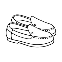 loafers icon, loafers vector illustration-simple illustration of loafers, perfect for loafers logos and icons