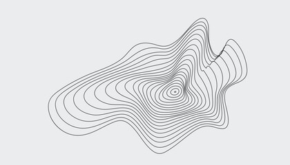 Geometric elevation map design with smooth spiral and terrain curves