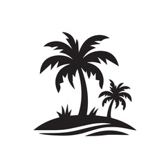 palm tree silhouette