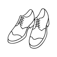 oxfords icon, oxfords vector illustration-simple illustration of oxfords, perfect for oxfords logos and icons