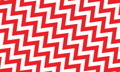 simple abstract red colour diagonal zig zag line pattern.