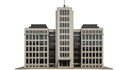 Fototapeta premium Isolated Office Building