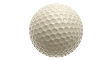 Isolated Golf Ball