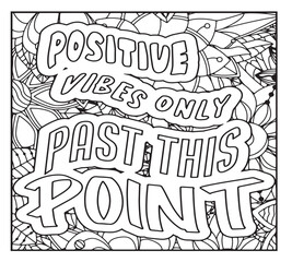 Motivational Quotes Coloring Pages