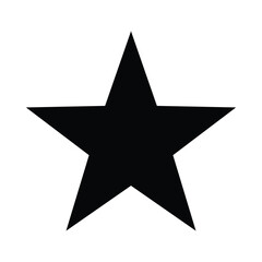 Star Icon Representing Excellence and Achievement Editable Vector Illustration isolated on a white background