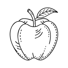 velvet apple icon, velvet apple vector illustration-simple illustration of velvet apple, perfect for velvet apple logos and icons