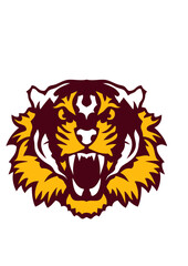 tigre animaux sauvage dessin