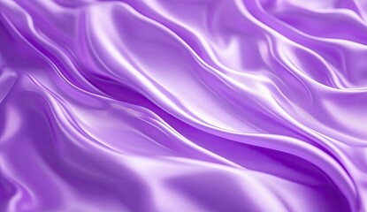 Obraz premium Purple silk fabric folds