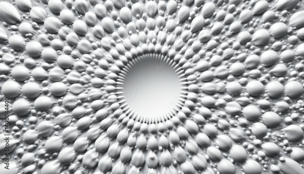 Poster dynamic abstract patterns digital art 3d visualization modern aesthetics close-up contemporary desig
