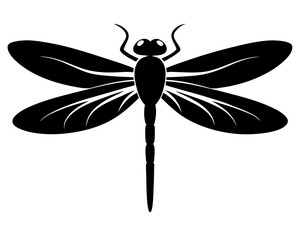 Dragonfly Silhouette Vector Design, Dragonfly SVG, Dragonfly Icon