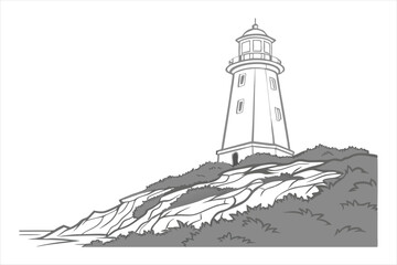 White Grungy Hill Texture Background.