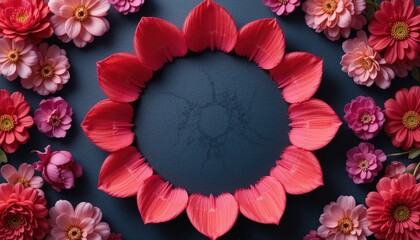 Floral arrangement crafting workshop community center diy art indoor bird's eye view creative expression