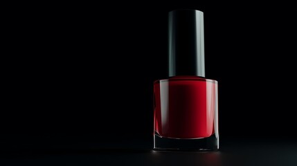 red nail polish