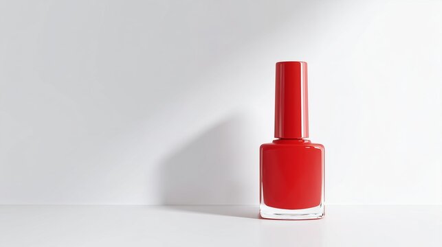 red nail polish