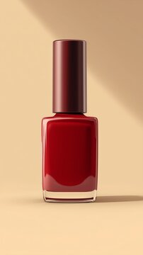 red nail polish