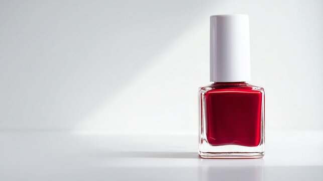 red nail polish