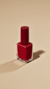 red nail polish